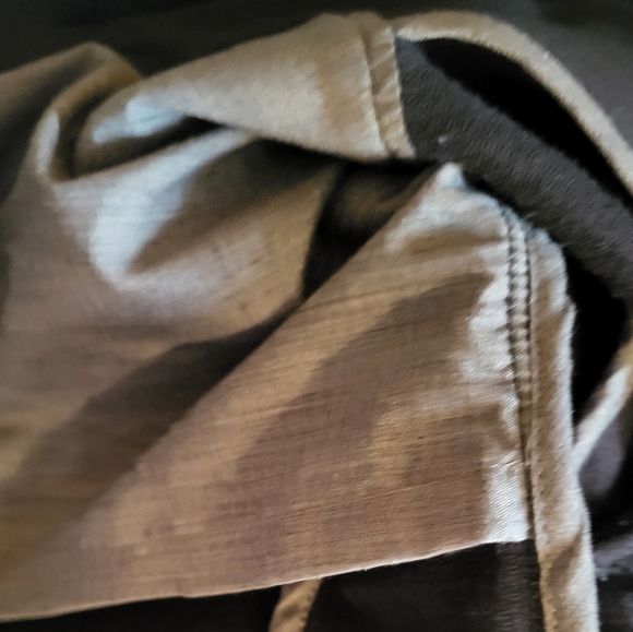 Gothic military jacket womens sz  M safari style pockets with black buttons - Picture 13 of 13